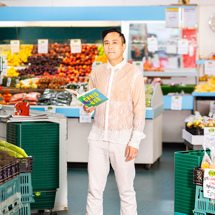  Chris Tse was appointed for a three-year tenure by the National Library of New Zealand to promote and advocate for poetry. Photo by Nicola Edmonds.