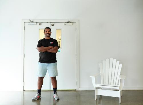 Portrait of Rush Digital founder Danushka Abeysuria