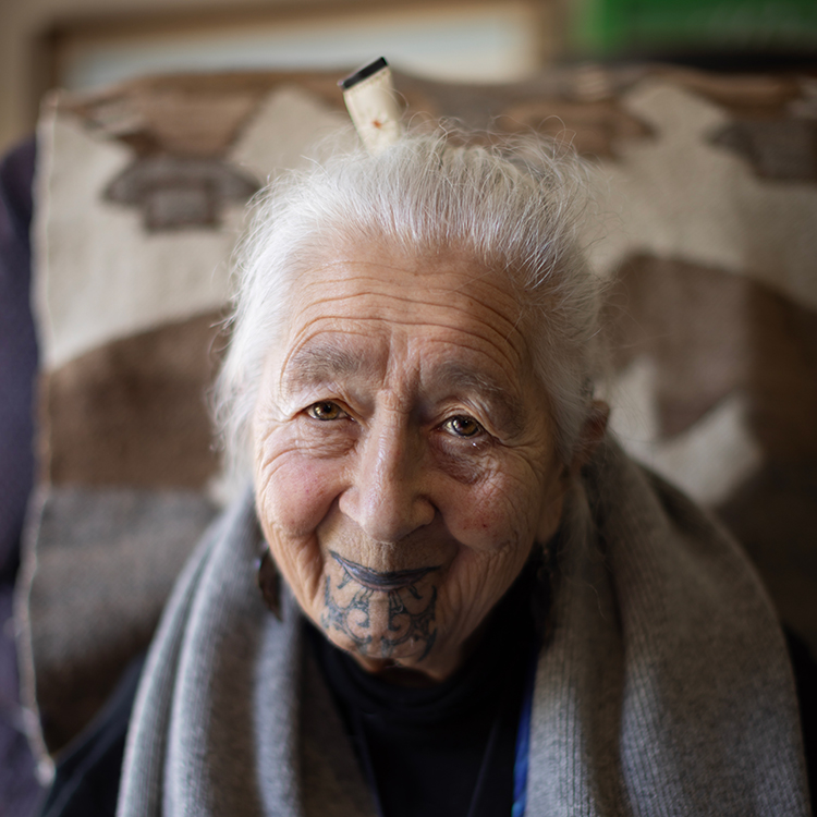 Ocean warrior, Pauline Tangiora. Photo by Tessa Chrisp.
