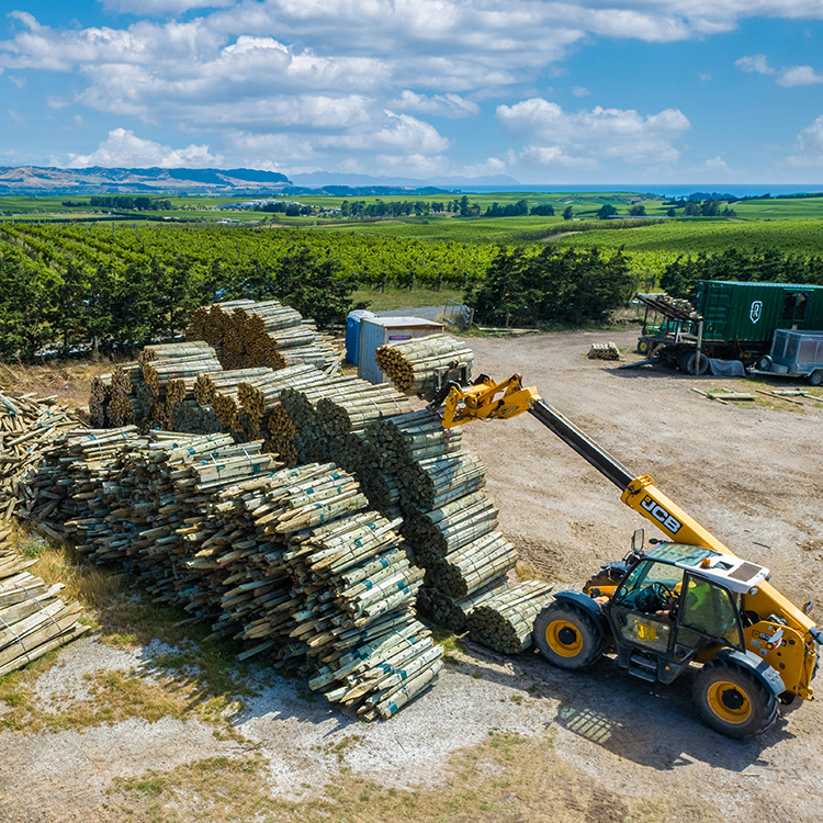 Repost utlises a huge volume of vineyard posts that would otherwise go to waste. 