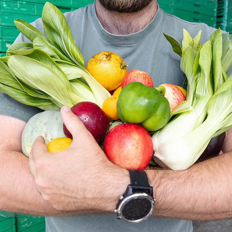 Wonky Box includes produce that might just be too big or too small. 