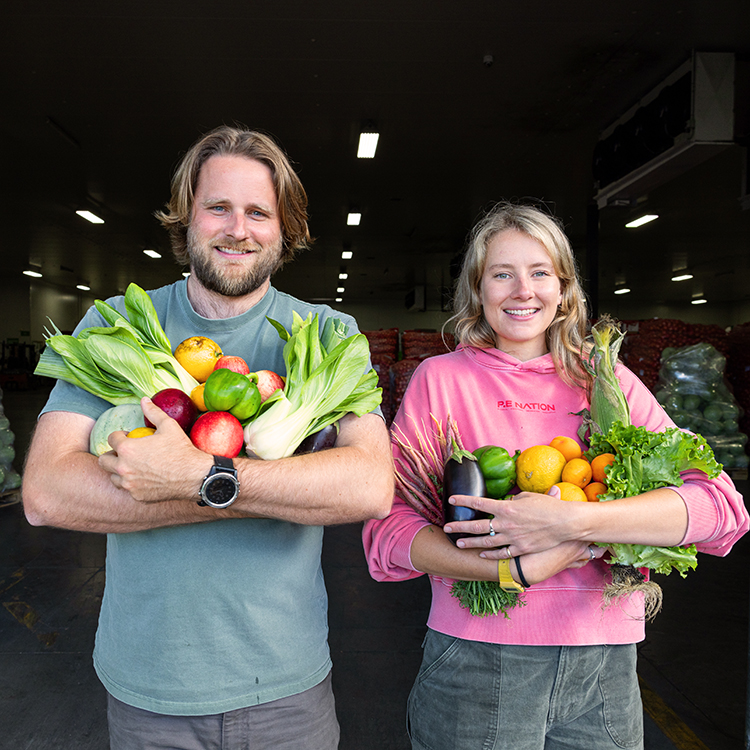 “We do want to tackle the serious problem of food waste," Angus says.