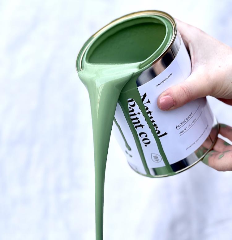 Natural Paint Co paints come in a range of 150 colours.