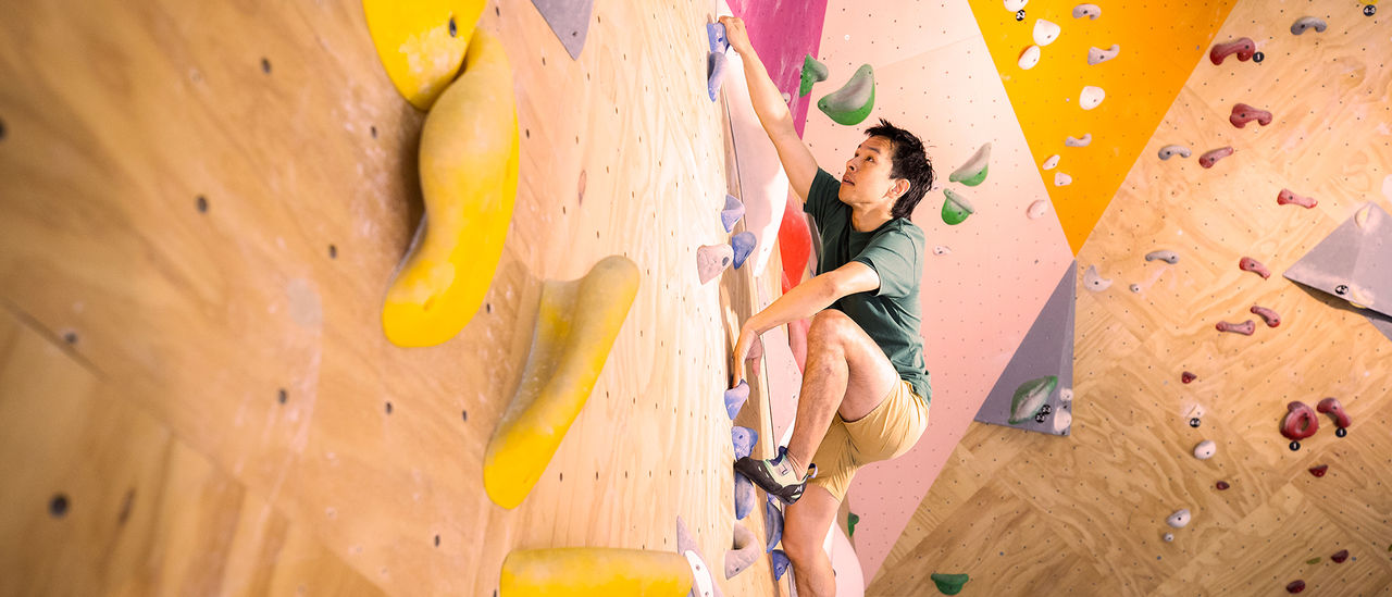 Find a hobby - climbing