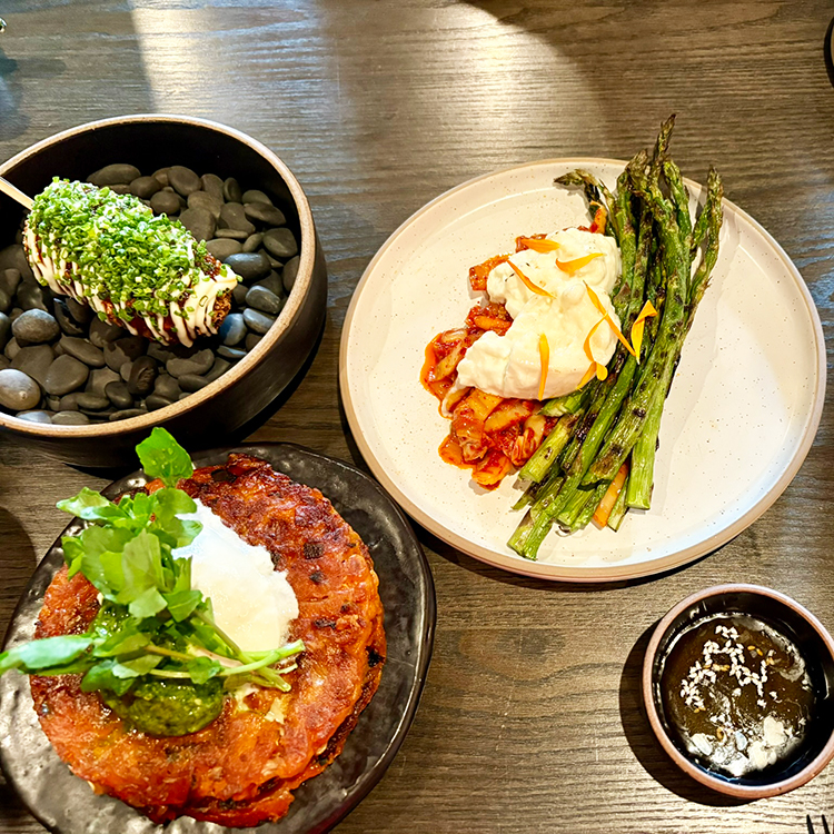 Korean-influenced food at Brewda.