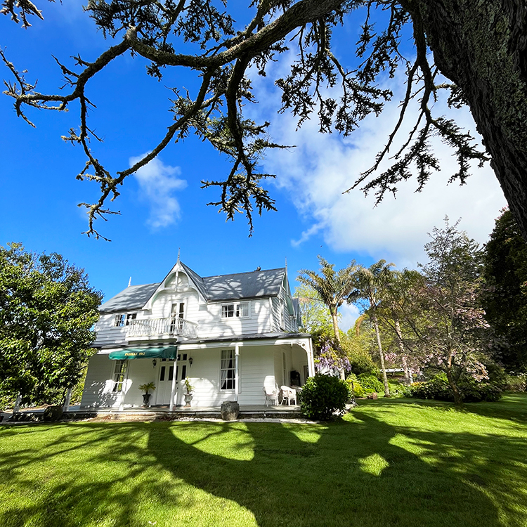 The historic Paheke homestead at Ohinewai