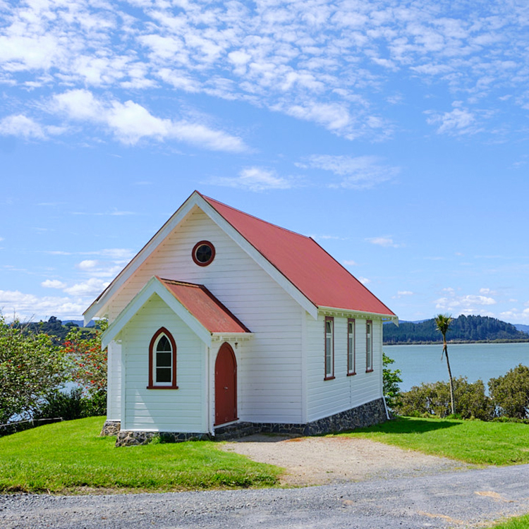 The historic chapel at Horeke.