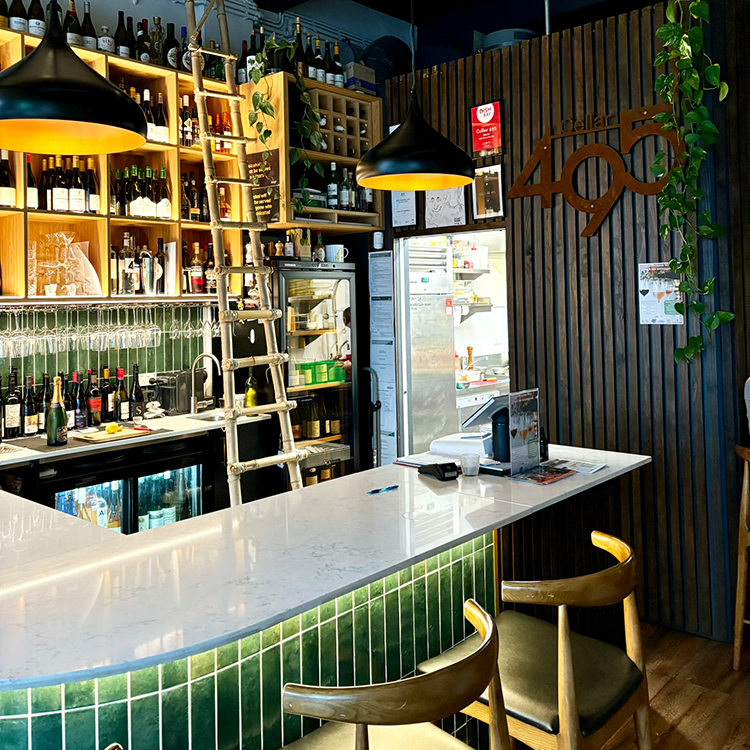  Cellar 495 in Hastings is a great spot to sample Hawke's Bay wine and produce. Photo by Jo Percival.