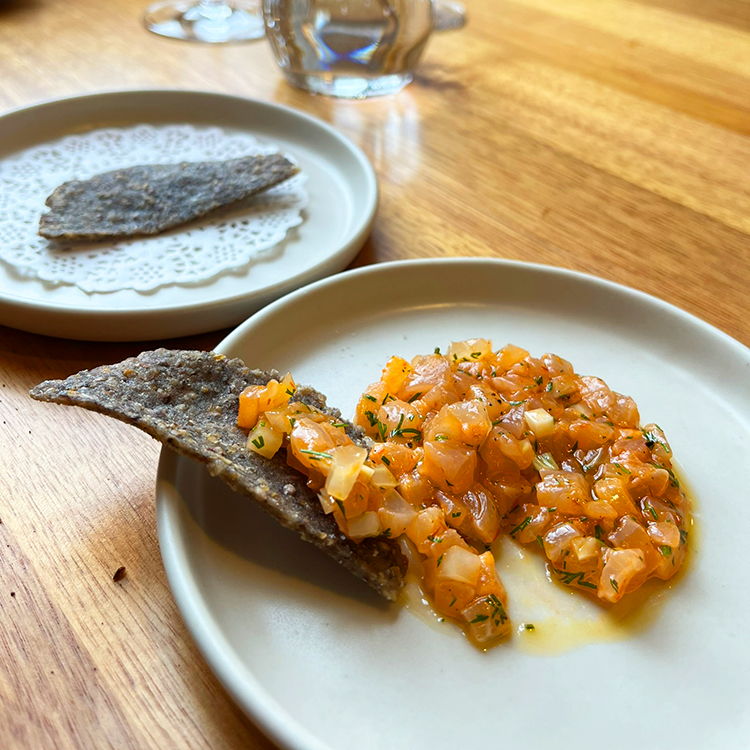 Everything served at The Agrarian Kitchen is grown on site or locally sourced.