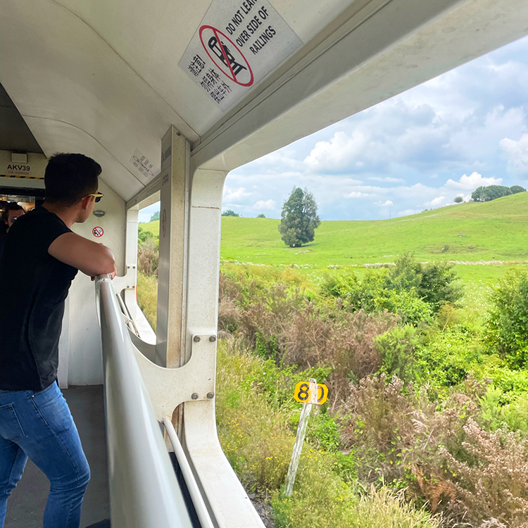 Views onboard the Northern Explorer