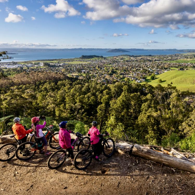 There are plenty of views worth admiring on the Whakarewarewa Forest Loop.