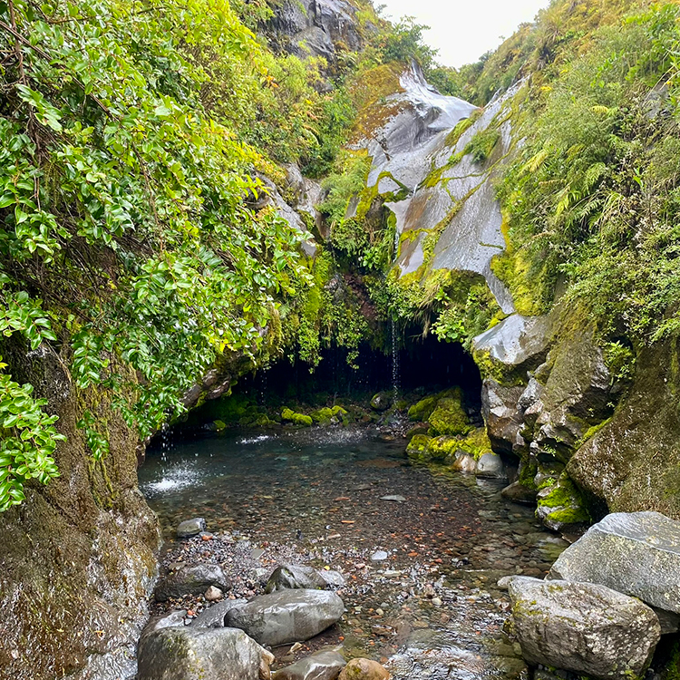 The beautiful Wilkies Pools. 
