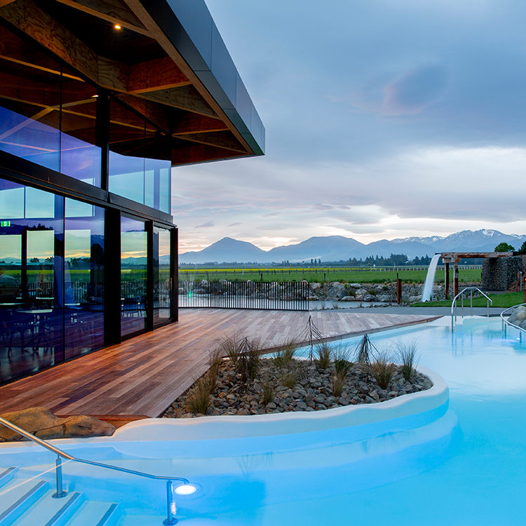  Ōpuke Thermal Pools in Methven utilise a novel heating system.