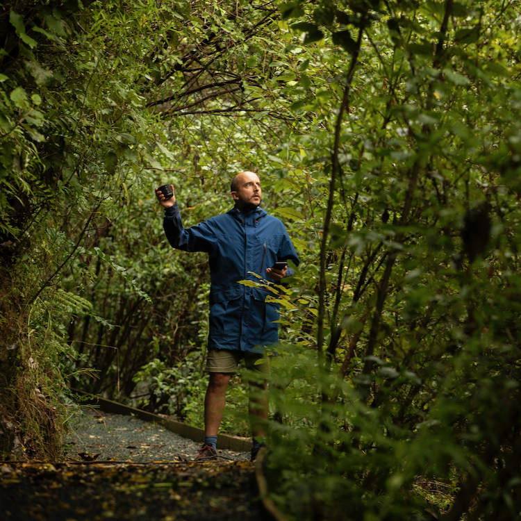 Brook Waimarama Sanctuary ecologist Robert Schadewinkel.