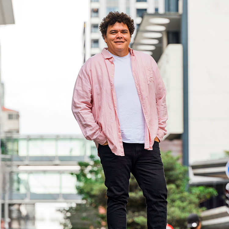 Josh Thomson in Auckland.
