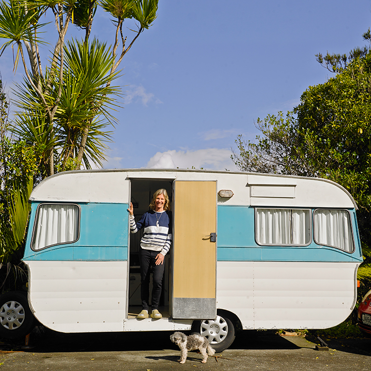 Barbara and her caravan