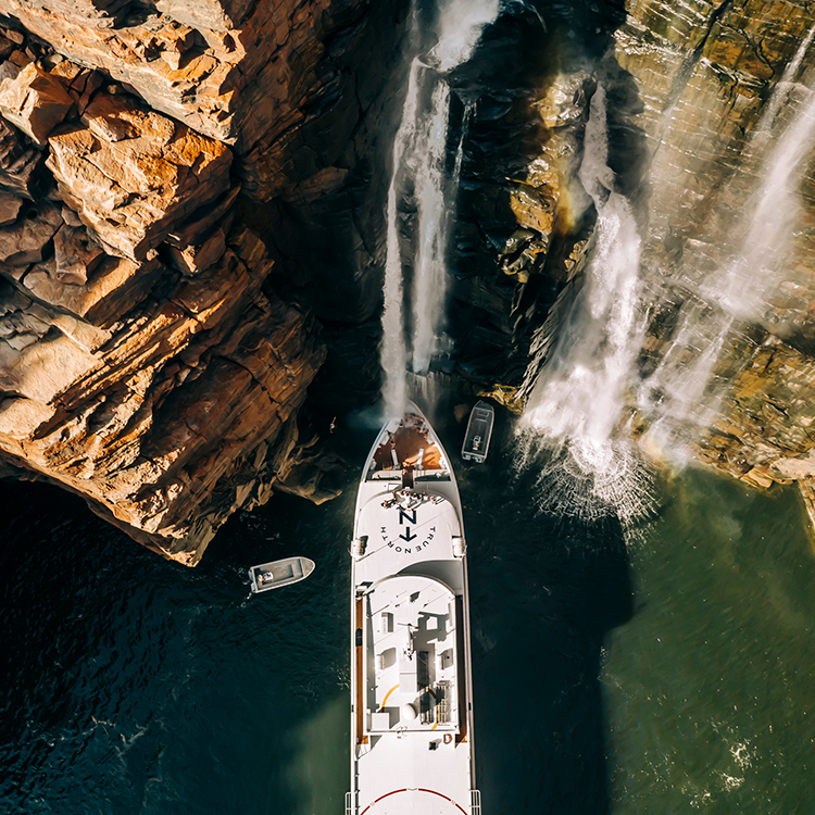 A True North voyage allows full immersion in the Kimberley Region