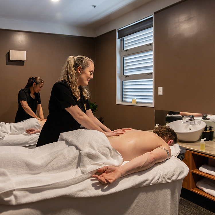 Indulge in a couples massage at The Spa in Hanmer Springs.