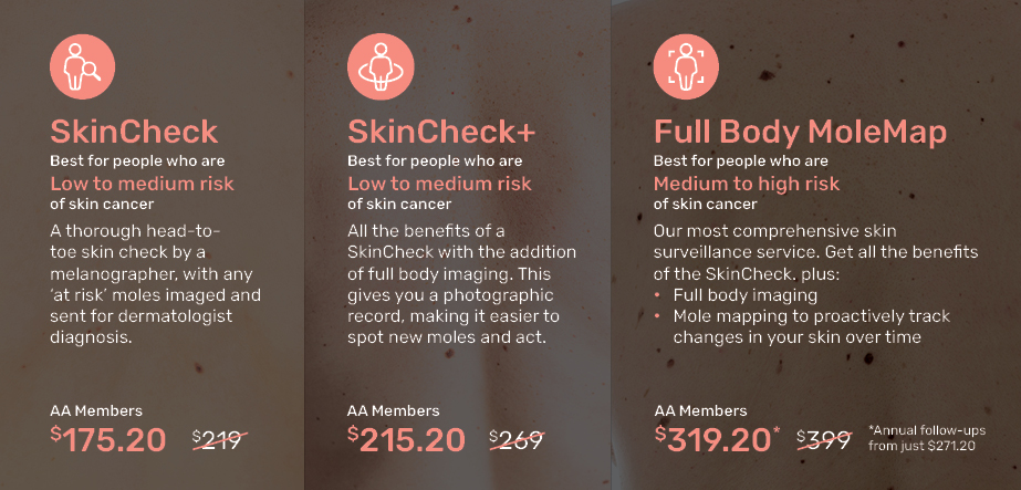 Skin Check table