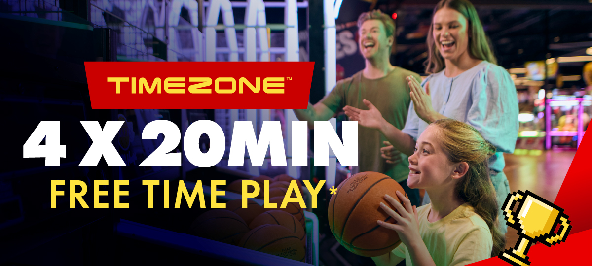 Time Zone 4x20 minute free play 