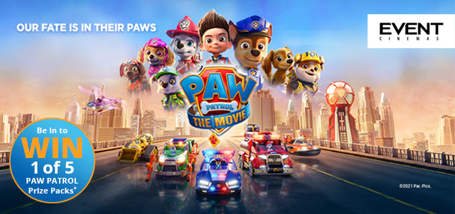 Be in to win 1 of 5 Paw patrol prize packs photo