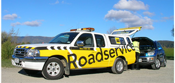AA Roadservice van
