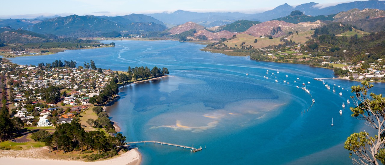 View over Tairua Harbour, Coromandel