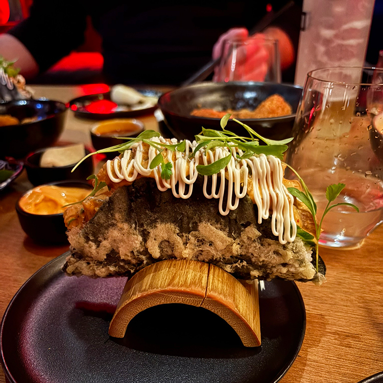 Don't miss the sushi tacos at Bar Yoku. Photo by Jo Percival.