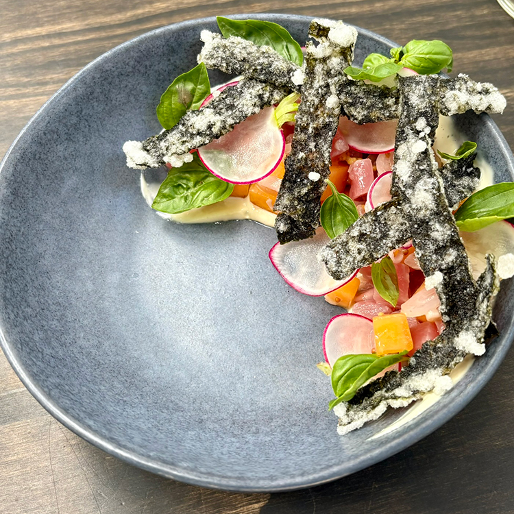  Delectable tuna tartare at Kokomo. Photo by Jo Percival.
