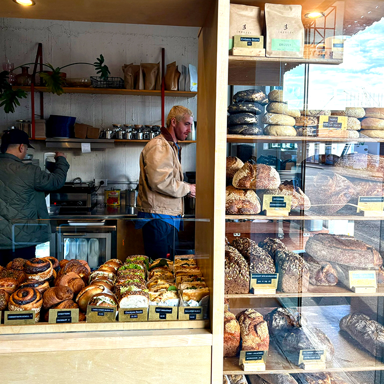 Grizzly Baked Goods in the Welder Precinct. Photo by Jo Percival.