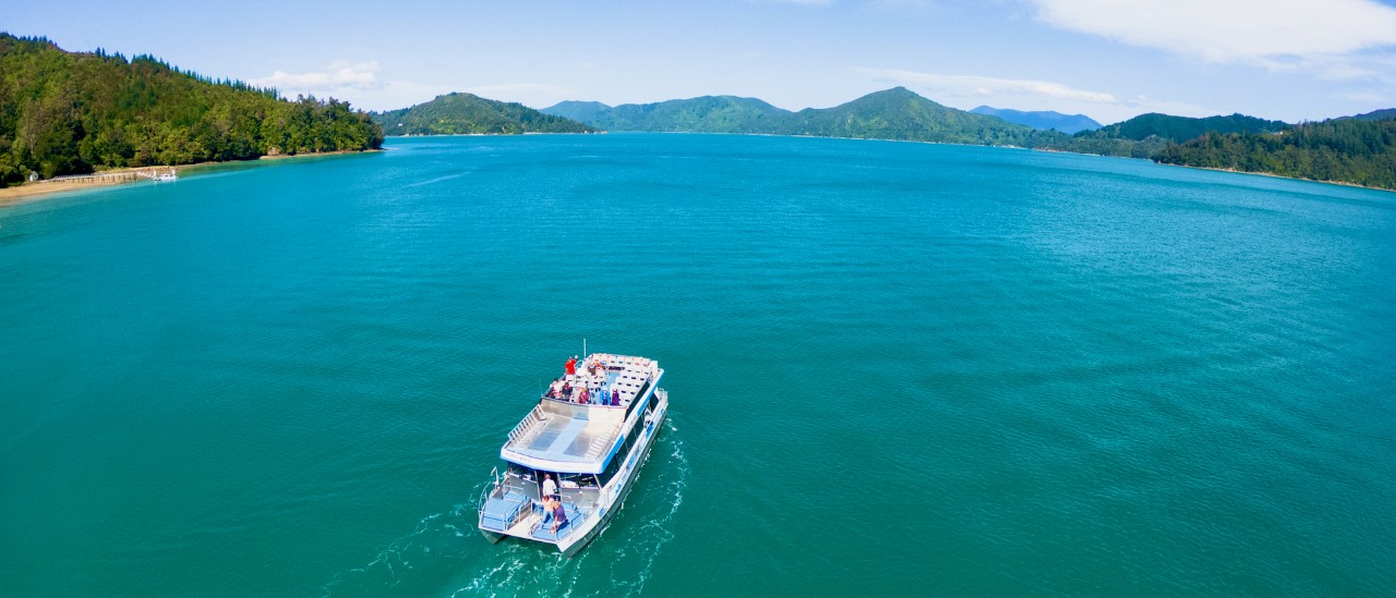 Deliver the mail in Marlborough Sounds