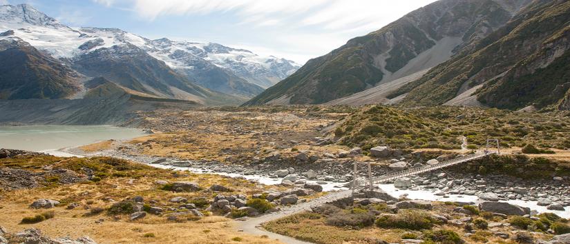 Hooker Valley Swing Bridge