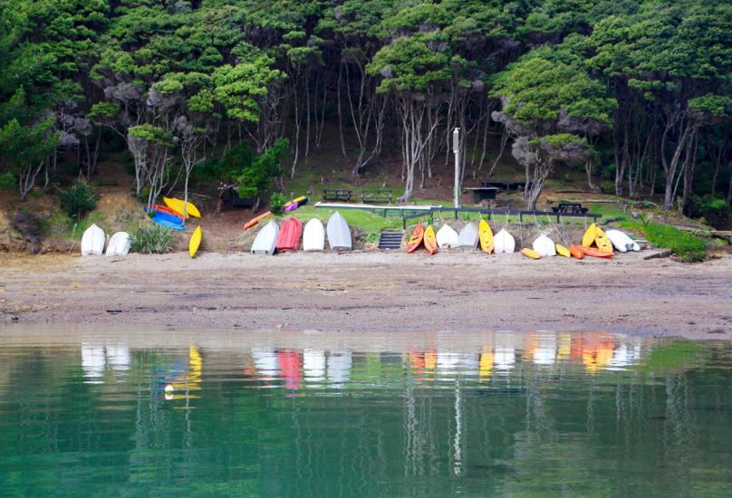A quiet bay on Kawau Island