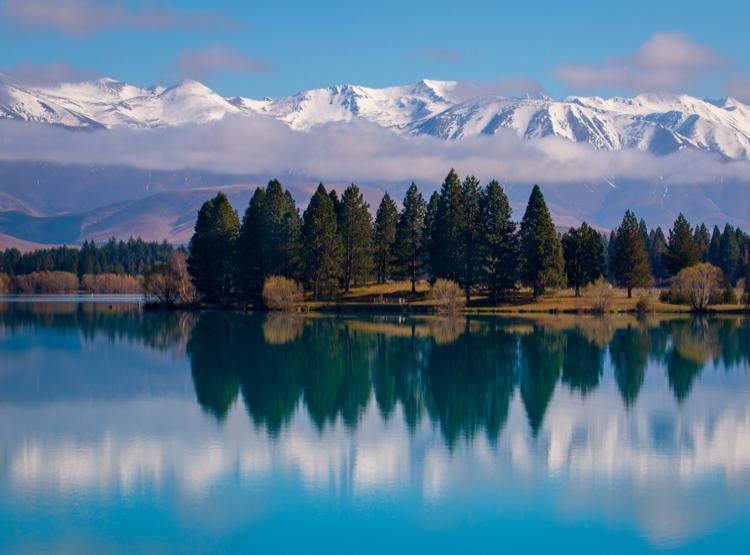 Lake Ruataniwha in winter