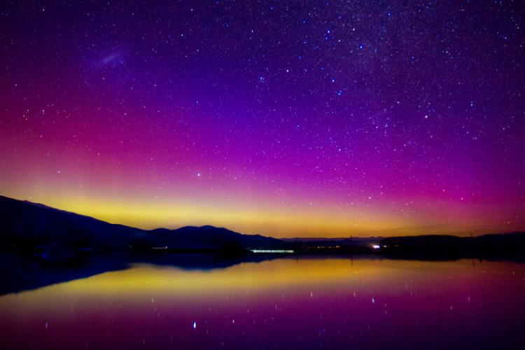 The Aurora Australis near Twizel