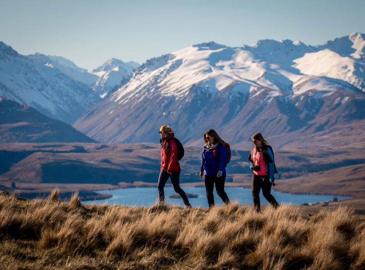 Tramping near Tekapō