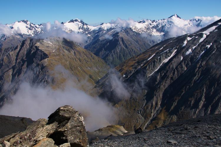 The Rees Valley in Mount Aspiring National Park