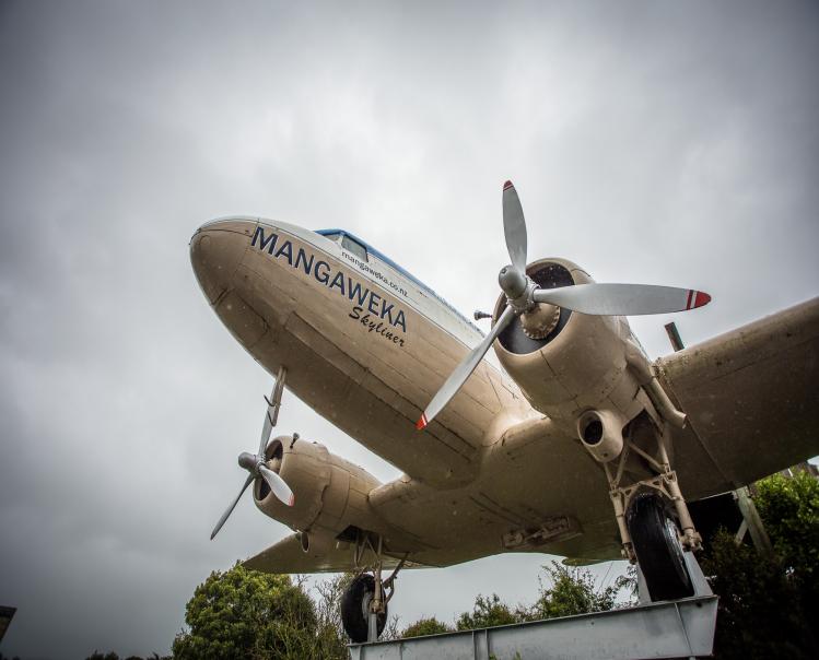 The famous DC3 at Mangaweka