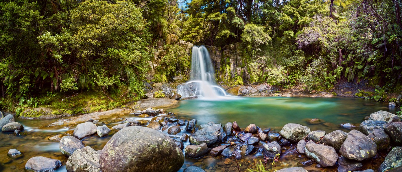Waiau Falls Coromandel Peninsula, New Zealand