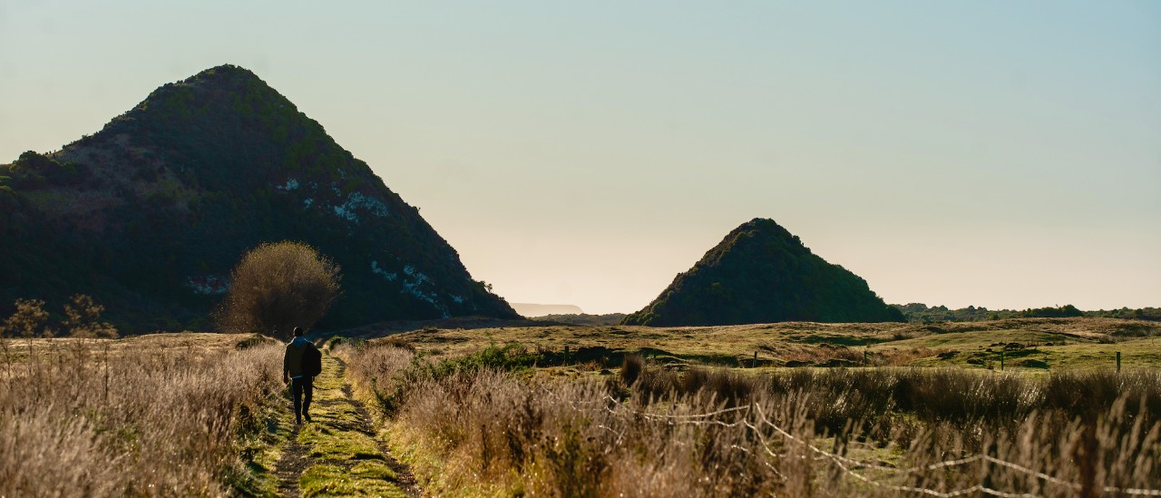 Okia Reserve pyramids, Otago