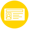 Driver license icon