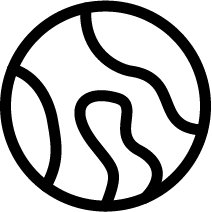 Illustration of floating thumbs up hand