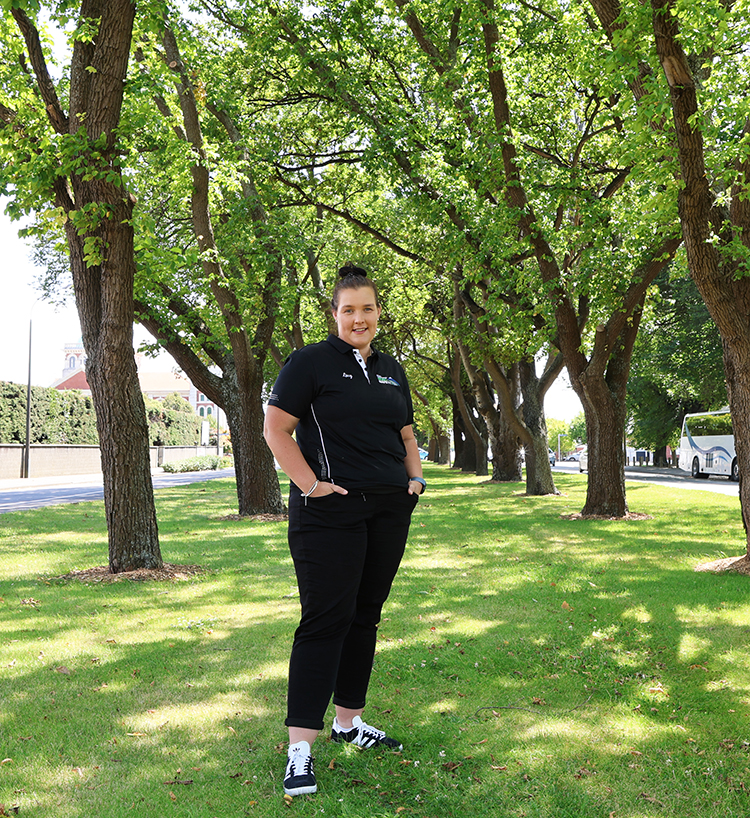 Lucy Mehrtens, Road Safety Coordinator at Timaru District Council..