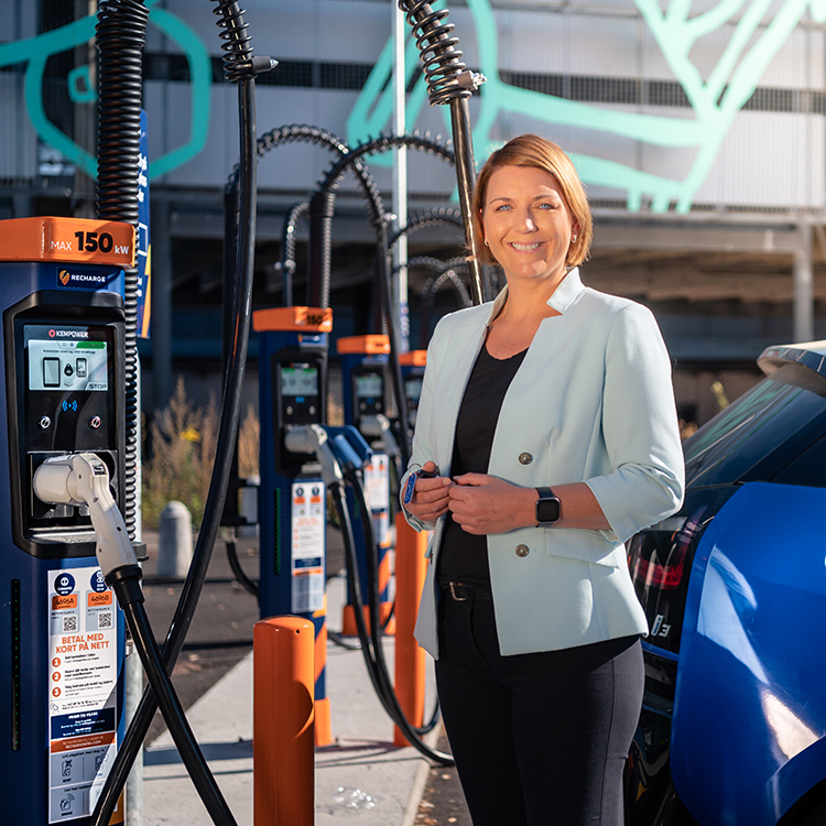 Secretary General of the Norwegian EV Association, Christina Bu.