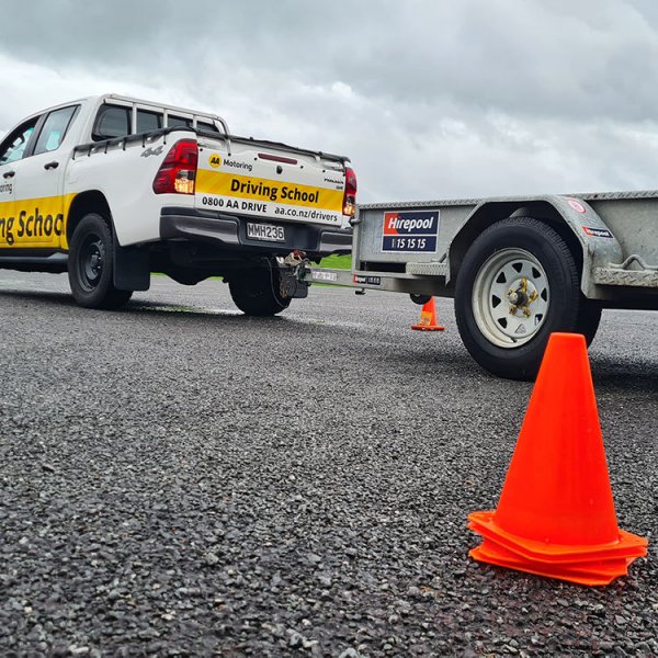 Learn how to reverse a trailer
