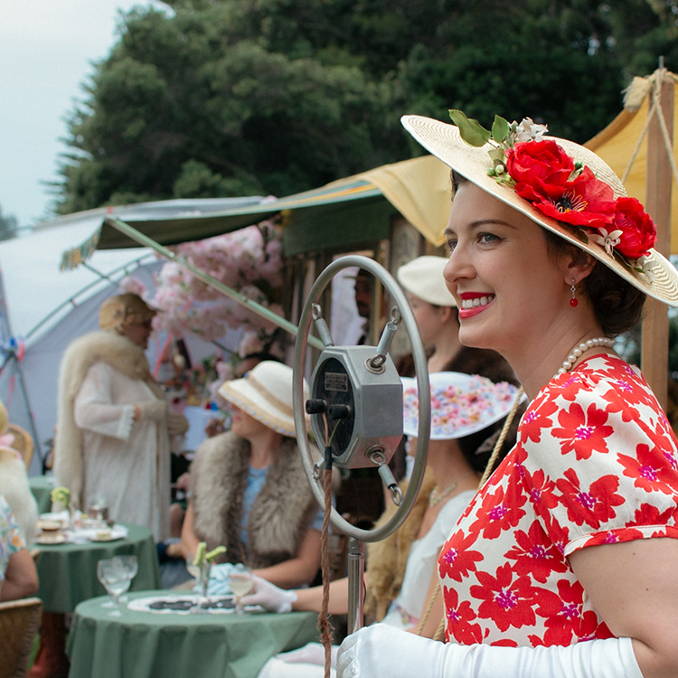 The Gatsby Picnic is a festival highlight. 