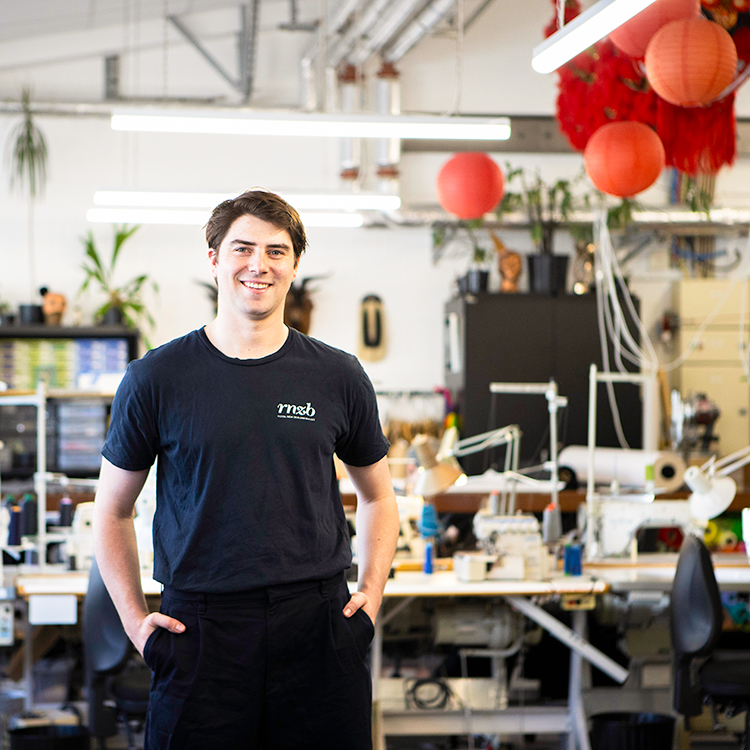RNZB dancer, Callahan Laird. Photo by Nicola Edmonds.