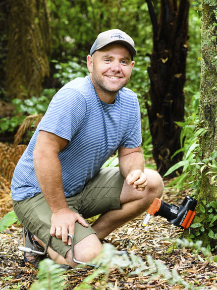 Robbie van Dam of Goodnature traps.