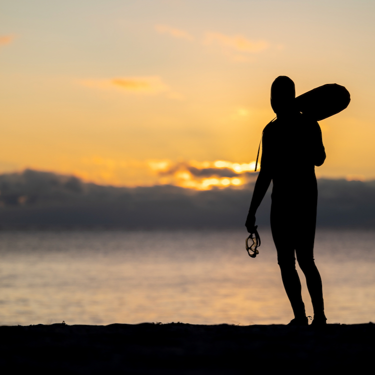 Nigel Marsden is lucky to have survived a freak kite surfing accident. 