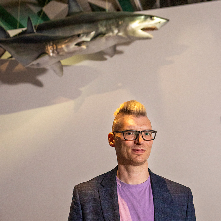 Thom Linley's research projects see him exploring some of the deepest parts of the ocean. Photo by Nicola Edmonds. 